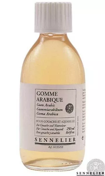 Tekutá arabská guma Sennelier - 250 ml