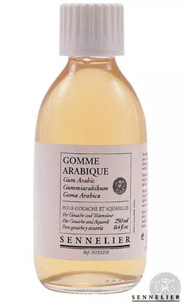 Tekutá arabská guma Sennelier - 60 ml