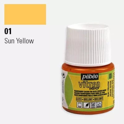 VITREA - vypalovací barvy na sklo (Pébéo) 45ml - jednotlivé odstíny Pebeo VITREA - vypalovací barvy na sklo (Pébéo) 45ml - jednotlivé odstíny Pebeo