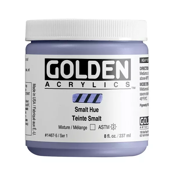 Akrylová barva Golden HEAVY BODY 237 ml - varianty - Smalt Hue 1467