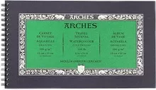 Arches skicák kroužkový15x25cm 15l CP 300g Canson