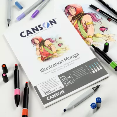 Illustration skicák lepený A3 12l S 250g Canson Illustration skicák lepený A3 12l S 250g Canson