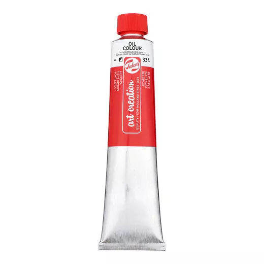 Olejová barva Art Creations (Talens) 200ml - jednotlivě - Olej Art Creation 200ml Scarlet 334