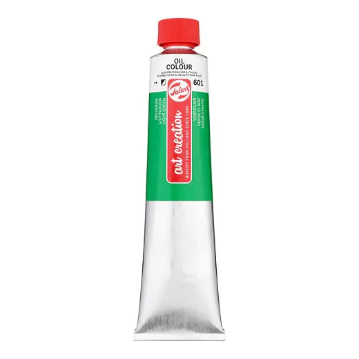 Olejová barva Art Creations (Talens) 200ml - jednotlivě - Olej Art Creation 200ml Light Green 601