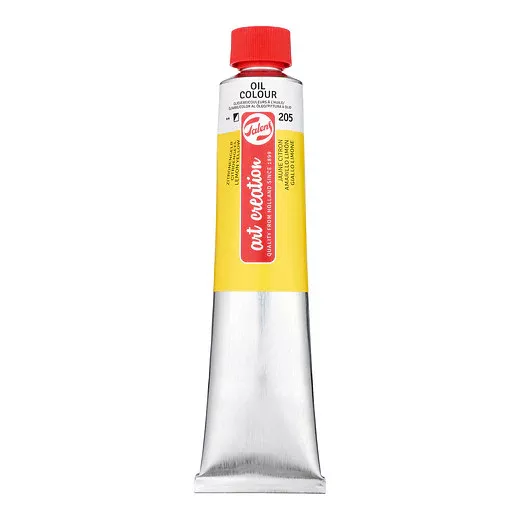 Olejová barva Art Creations (Talens) 200ml - jednotlivě - Olej Art Creation 200ml Lemon Yellow 205