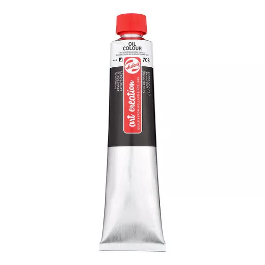 Olejová barva Art Creations (Talens) 200ml - jednotlivě - Olej Art Creation 200ml Paynes Grey 708