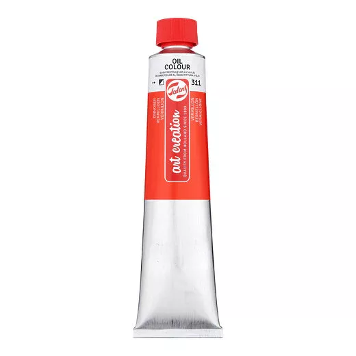 Olejová barva Art Creations (Talens) 200ml - jednotlivě - Olej Art Creation 200ml Vermilion 311