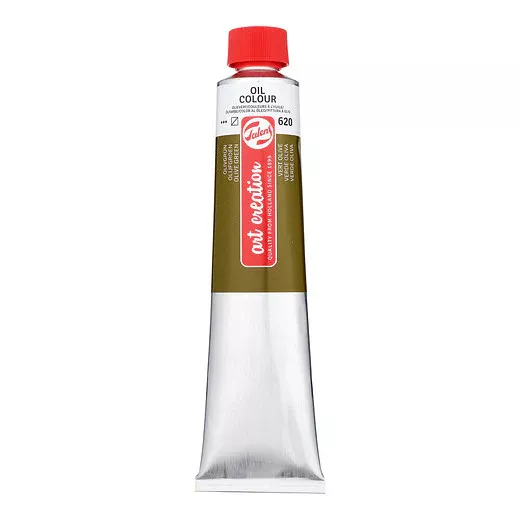 Olejová barva Art Creations (Talens) 200ml - jednotlivě - Olej Art Creation 200ml Olive Green 620