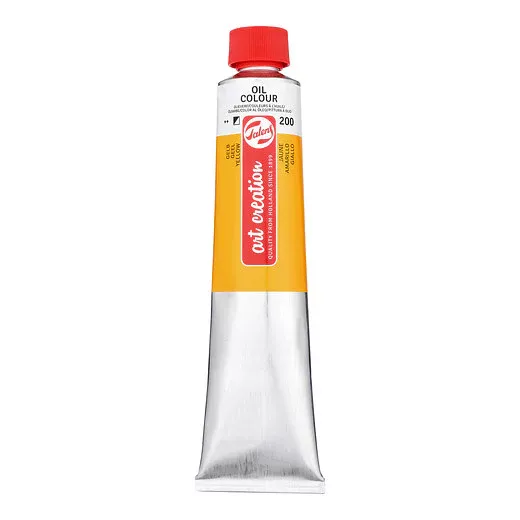 Olejová barva Art Creations (Talens) 200ml - jednotlivě - Olej Art Creation 200ml Yellow 200