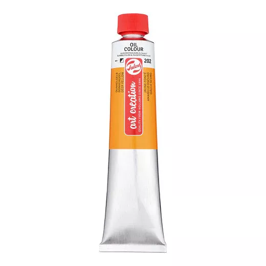 Olejová barva Art Creations (Talens) 200ml - jednotlivě - Olej Art Creation 200ml Deep Yellow 202