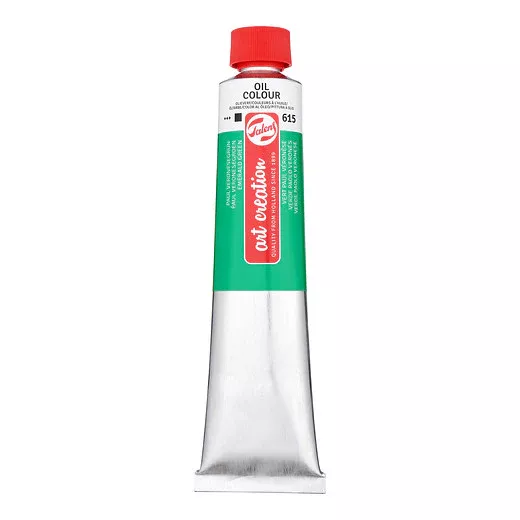 Olejová barva Art Creations (Talens) 200ml - jednotlivě - Olej Art Creation 200ml Emerald Green 615