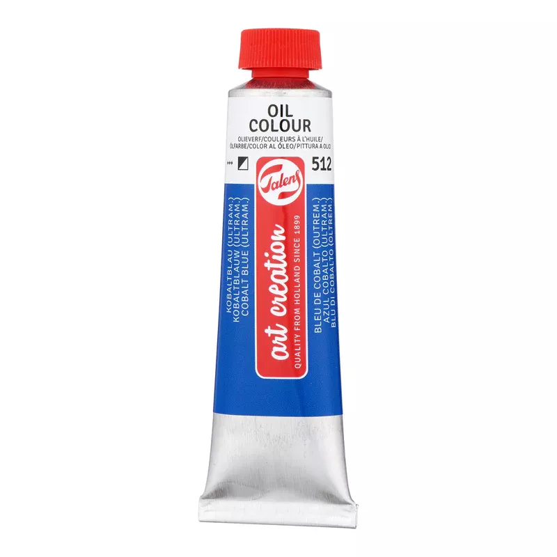 Olejová barva Art Creations (Talens) 40ml - jednotlivě - Olej Art Creation 40ml Cob. Blue Umar 512