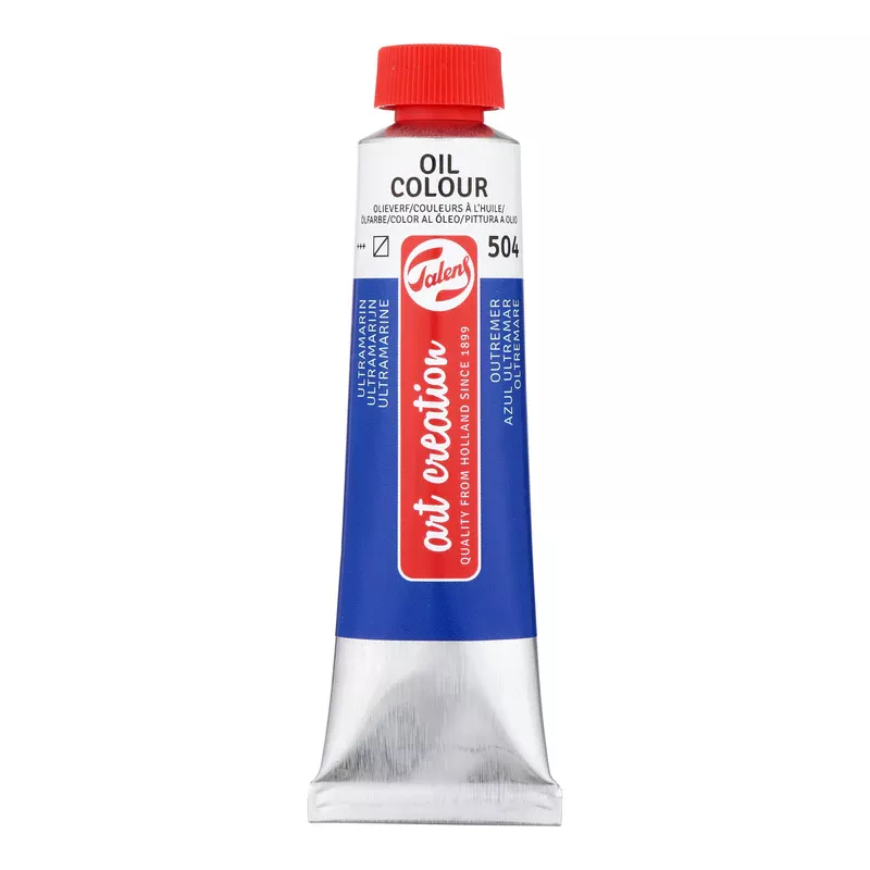 Olejová barva Art Creations (Talens) 40ml - jednotlivě - Olej Art Creation 40ml Ultramarine 504