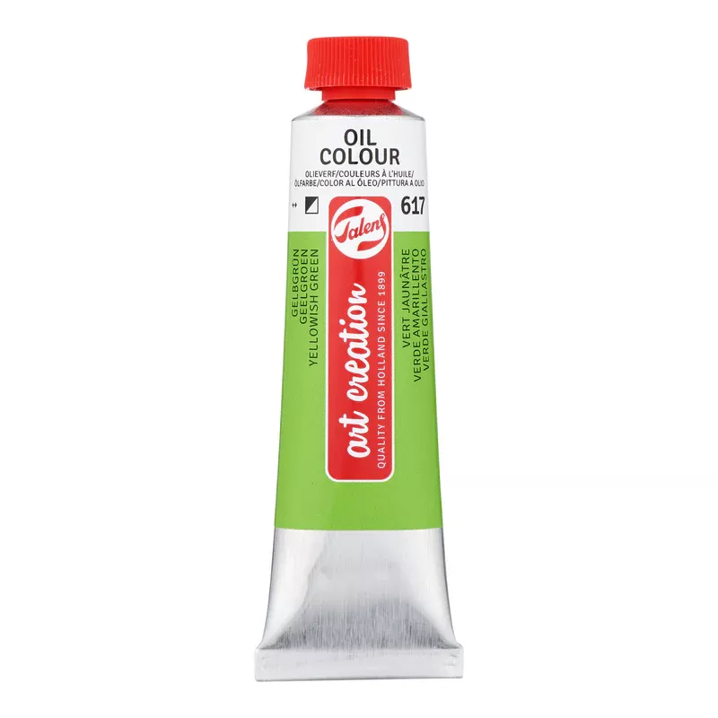 Olejová barva Art Creations (Talens) 40ml - jednotlivě - Olej Art Creation 40ml Ylwish Green 617