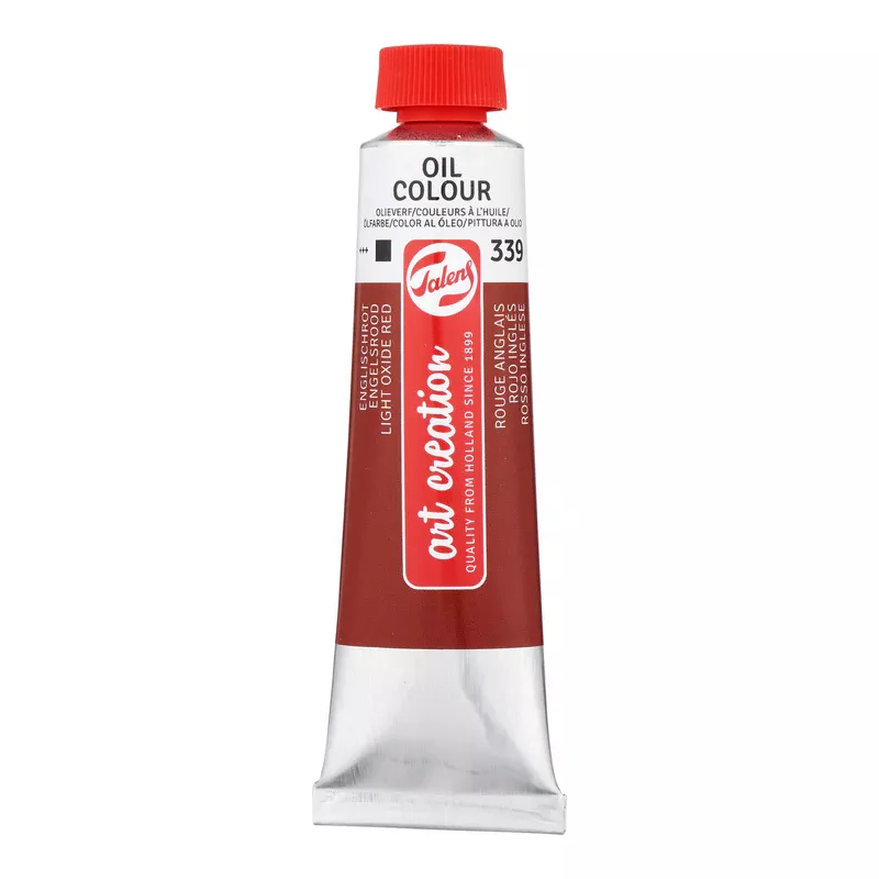 Olejová barva Art Creations (Talens) 40ml - jednotlivě - Olej Art Creation 40ml Oxide Red 339