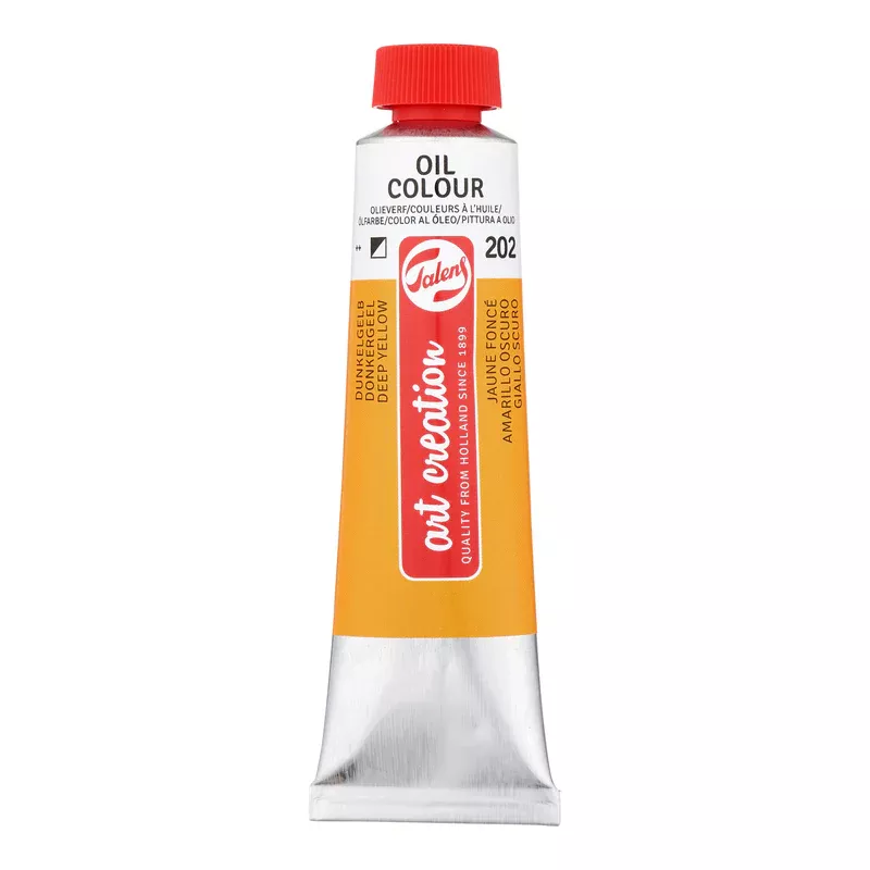 Olejová barva Art Creations (Talens) 40ml - jednotlivě - Olej Art Creation 40ml Deep Yellow 202
