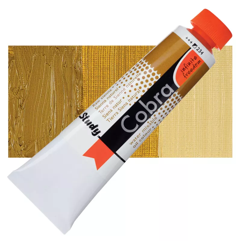 Olejová barva Cobra Study H2Oil 40ml - varianty - 234 Raw Sienna