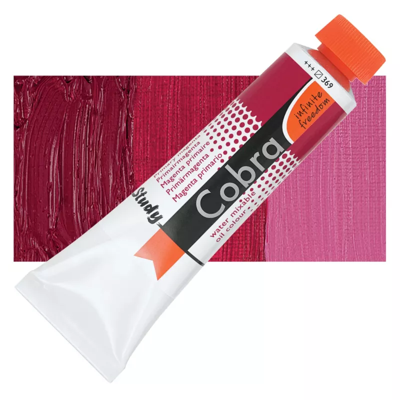 Olejová barva Cobra Study H2Oil 40ml - varianty - 369 Primary Magenta
