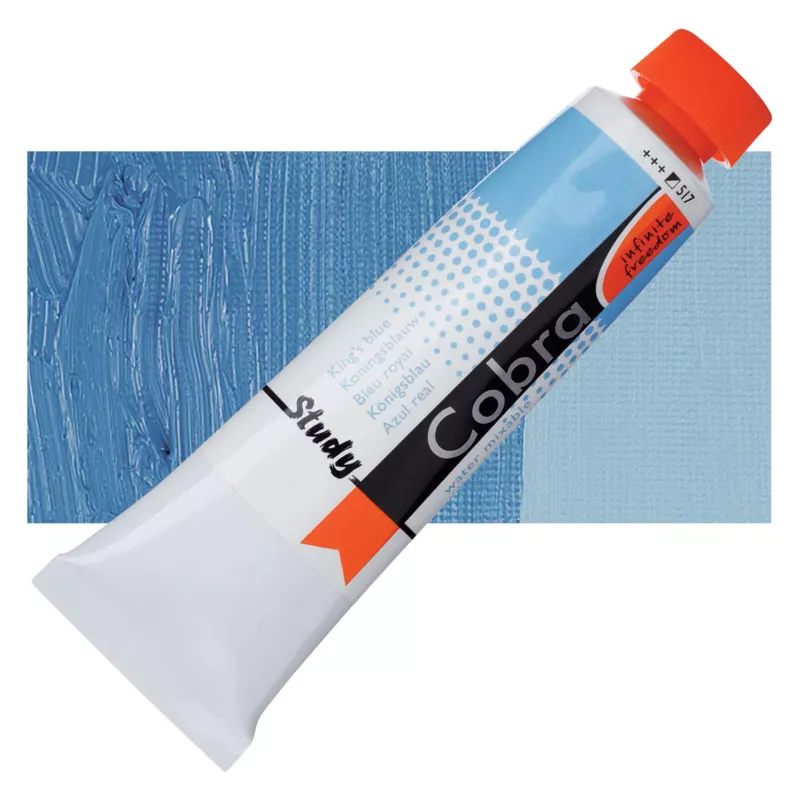 Olejová barva Cobra Study H2Oil 40ml - varianty - 517 Kings Blue