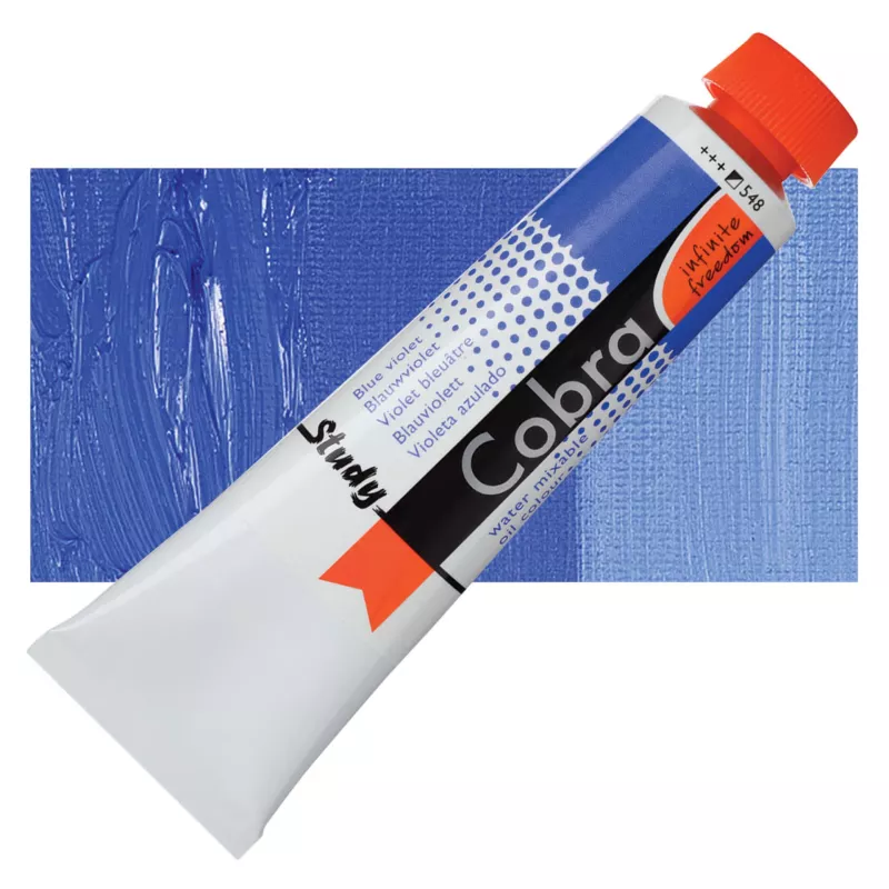 Olejová barva Cobra Study H2Oil 40ml - varianty - 548 Blue Violet