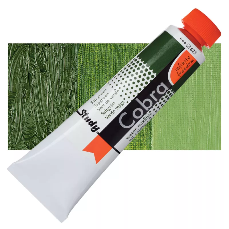 Olejová barva Cobra Study H2Oil 40ml - varianty - 623 Sap Green