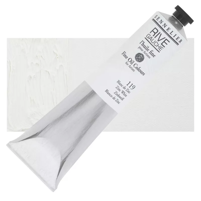 Olejová barva Sennelier Rive Gauche 200 ml - 119 Zinc White