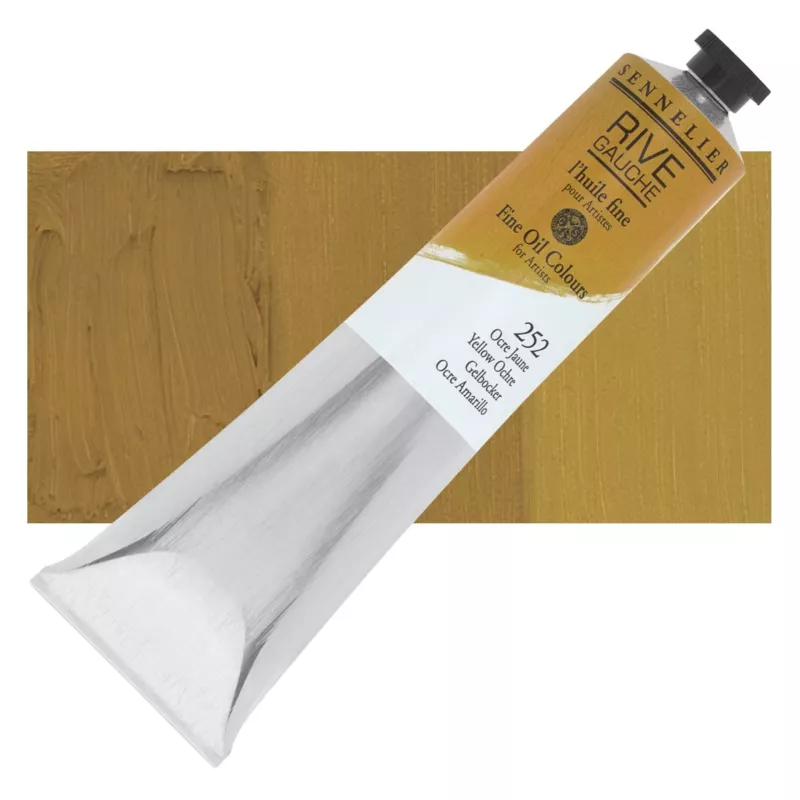 Olejová barva Sennelier Rive Gauche 200 ml - 252 Yellow Ochre