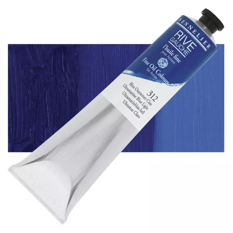 Olejová barva Sennelier Rive Gauche 200 ml - 312 Ultramarine Blue Light