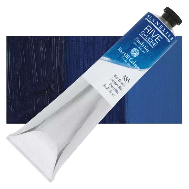 Olejová barva Sennelier Rive Gauche 200 ml - 385 Primary Blue
