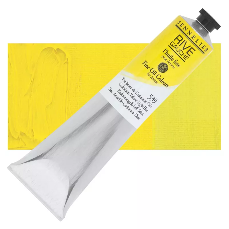 Olejová barva Sennelier Rive Gauche 200 ml - 539 Cadmium Yellow Light Hue