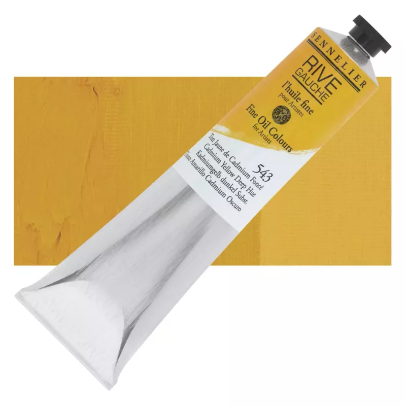 Olejová barva Sennelier Rive Gauche 200 ml - 543 Cadmium Yellow Deep Hue