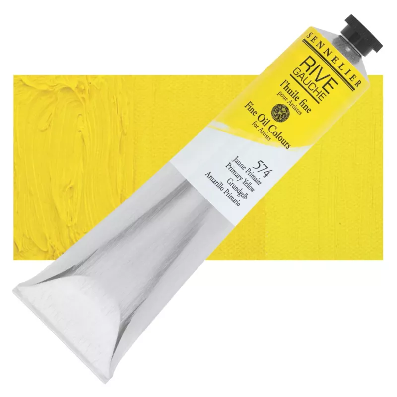 Olejová barva Sennelier Rive Gauche 200 ml - 574 Primary Yellow