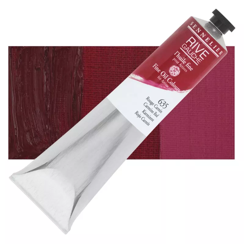 Olejová barva Sennelier Rive Gauche 200 ml - 635 Carmine Red