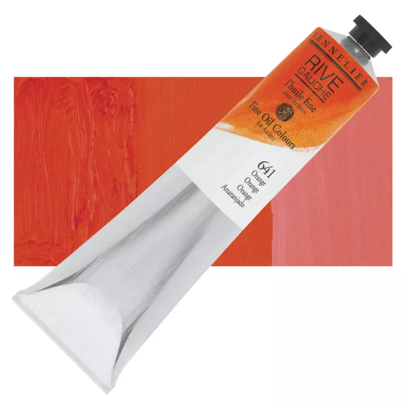 Olejová barva Sennelier Rive Gauche 200 ml - 641 Orange