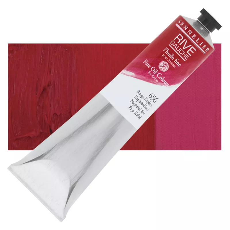 Olejová barva Sennelier Rive Gauche 200 ml - 656 Naphtol Red