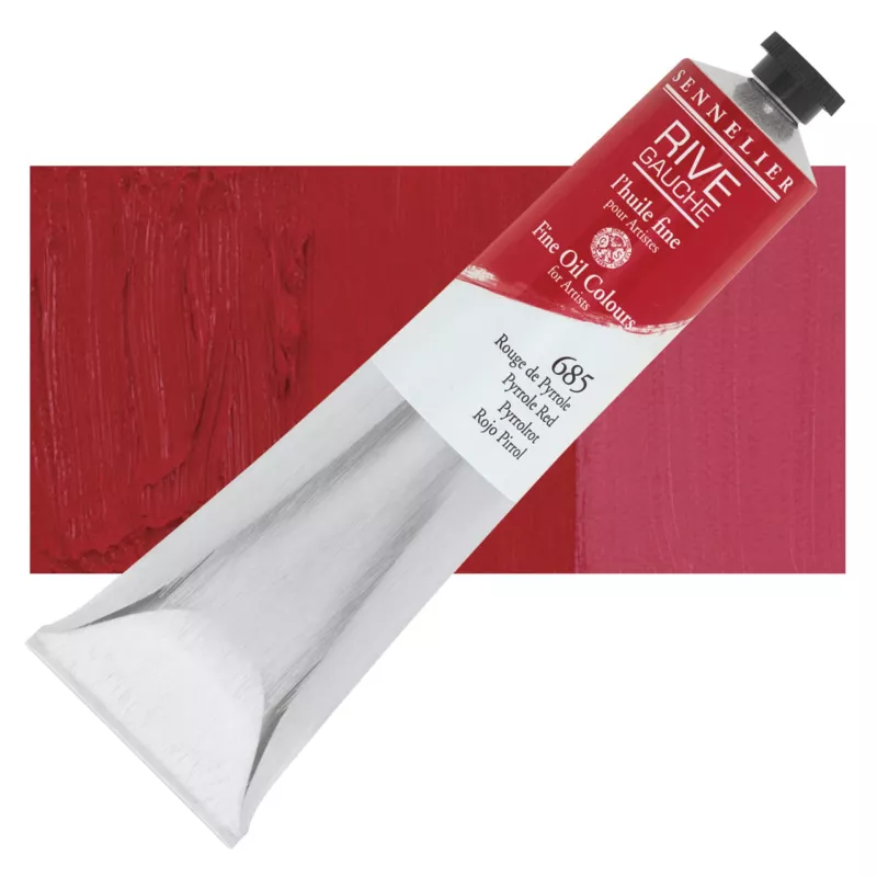 Olejová barva Sennelier Rive Gauche 200 ml - 685 Pyrrole Red