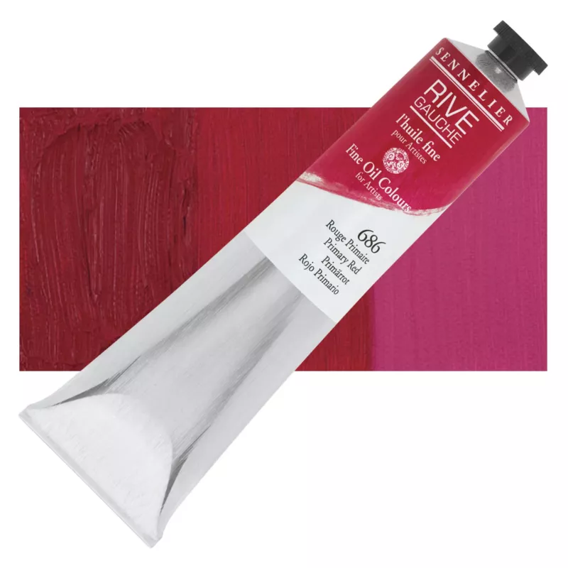 Olejová barva Sennelier Rive Gauche 200 ml - 686 Primary Red