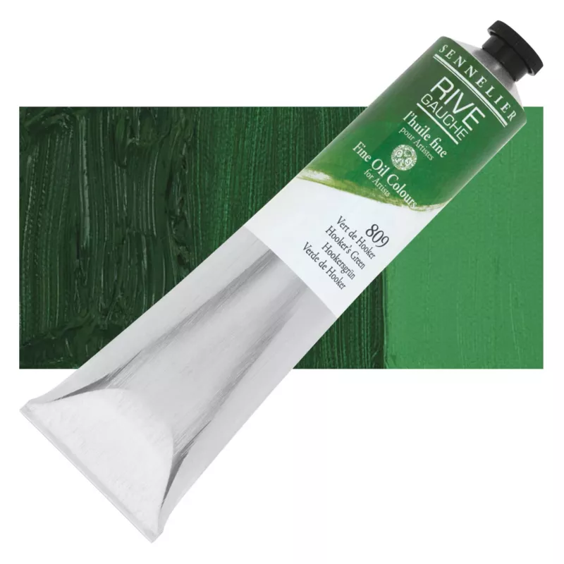 Olejová barva Sennelier Rive Gauche 200 ml - 809 Hooker's Green