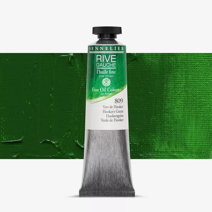 Olejová barva Sennelier Rive Gauche 40ml - 809 Hooker's Green