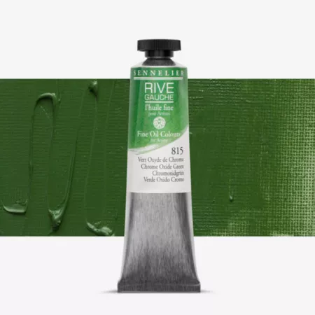 Olejová barva Sennelier Rive Gauche 40ml - 815 Chrome Oxide Green