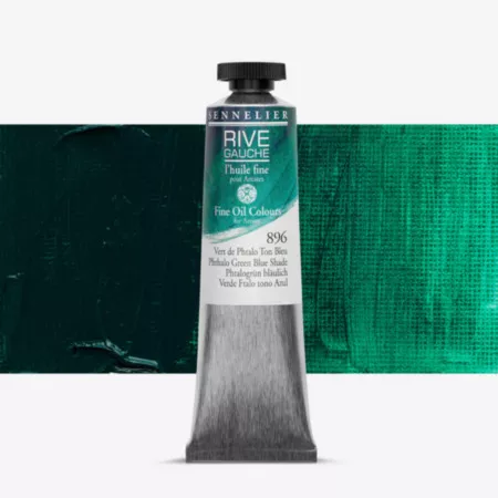 Olejová barva Sennelier Rive Gauche 40ml - 896 Phthalo Green Blue Shade