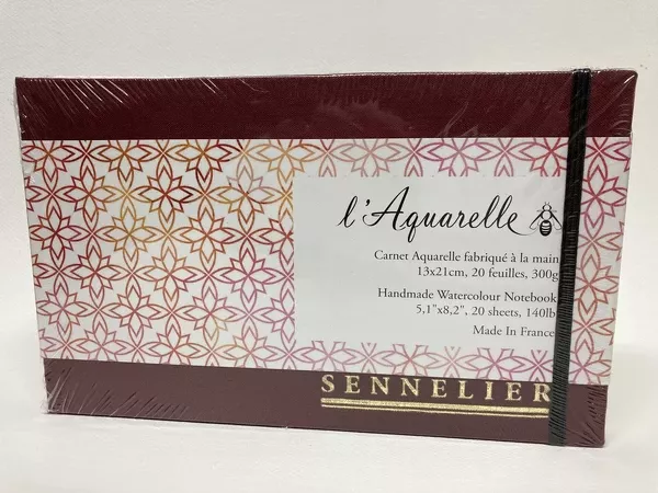 Sennelier Watercolour block 300g - varianty - Blok 13x21cm 20listů