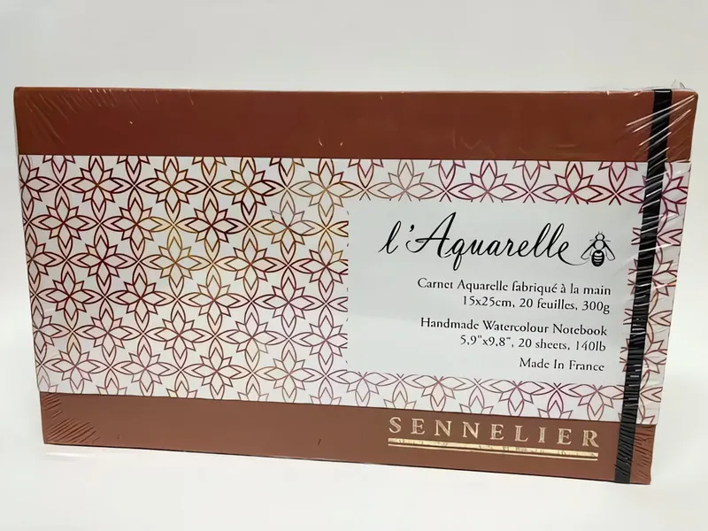 Sennelier Watercolour block 300g - varianty - Blok 15x25cm 20listů
