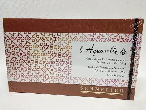 Sennelier Watercolour block 300g - varianty - Blok 15x25cm 20listů