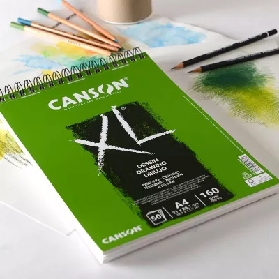 XL Dessin skicák krouž.vazba A5 30l LG 160g Canson XL Dessin skicák krouž.vazba A5 30l LG 160g Canson