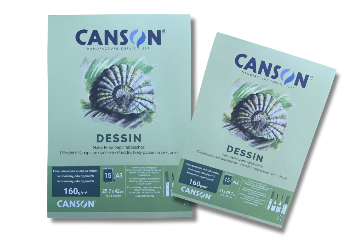 Student.skicák Canson - na kresbu, 160g, 15 listů, A3 5 + 5 zdarma