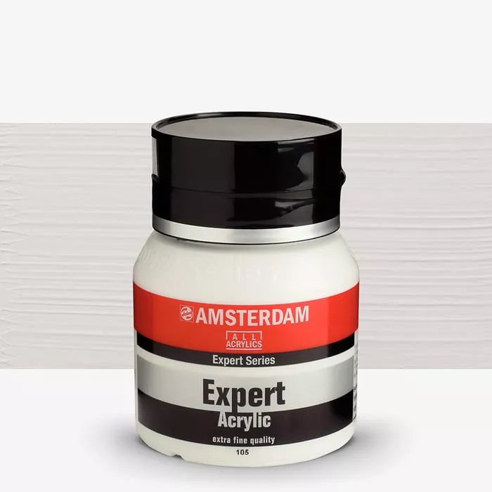 Akryl Amsterdam Expert 400ml - různé odstíny - 105 Titanium White