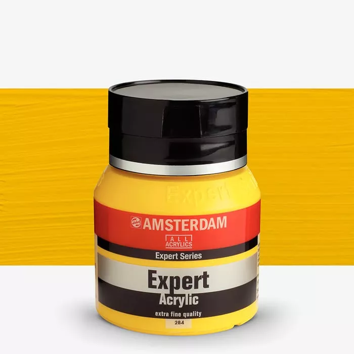 Akryl Amsterdam Expert 400ml - různé odstíny - 284 Perm.Yellow Medium
