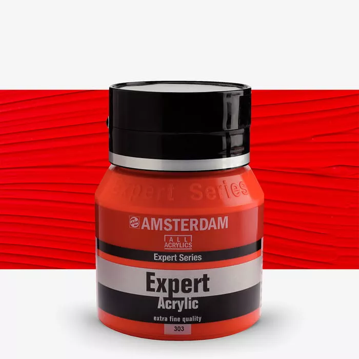Akryl Amsterdam Expert 400ml - různé odstíny - 303 Cadm. Red Light