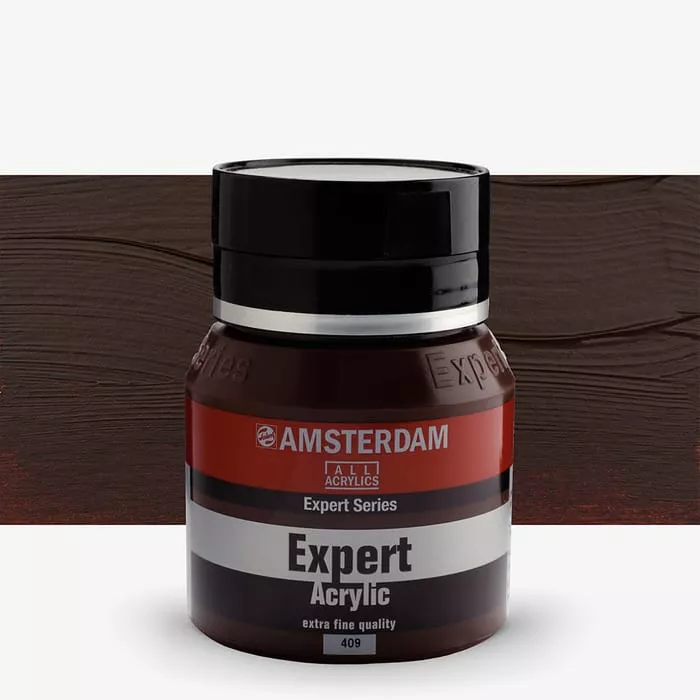 Akryl Amsterdam Expert 400ml - různé odstíny - 409 Burnt Umber